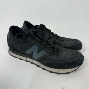 Mens new balance 501 suede sneakers shoes black